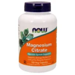 Citrato de Magnesio 120 capsulas NOW