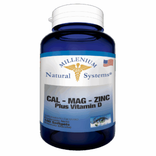 Cal Mag Zinc Plus Vitamin D Millenium
