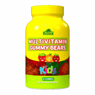 Multivitamínicas Gummy Bears Kids 60 Gomitas Alfa vitamins