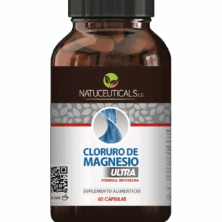 Cloruro de Magnesio 60 cápsulas. Natuceuticals