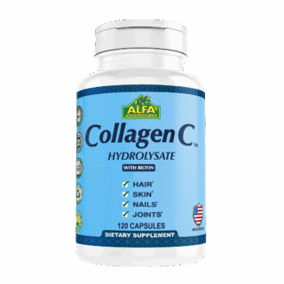 Colágeno Alfa C 120 Capsulas. Alfa Vitamins