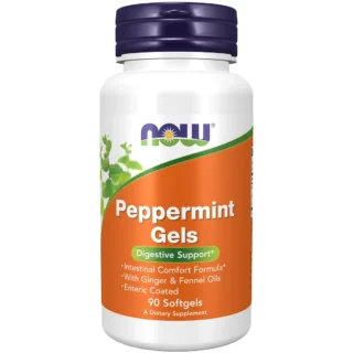 Peppermint 90 softgels NOW