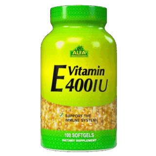 Vitaminas E 400IU 100 Cápsulas Alfa vitamis