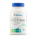 Biotina con colágeno y vitamina C El maná