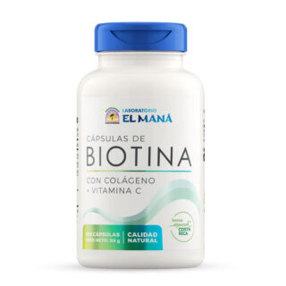 Biotina con colágeno y vitamina C El maná