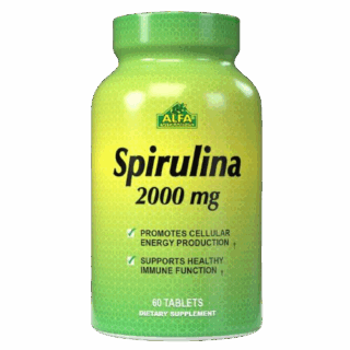 Spirulina Alfa vitamins