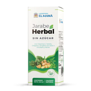 jarabe herbal sin azúcar El maná