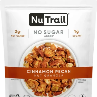 Granola NuTrail - Cinnamon Pecan - Granola de nueces sin azúcar añadida