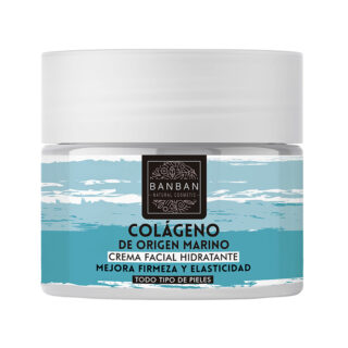 Crema facial de colágeno. Banban