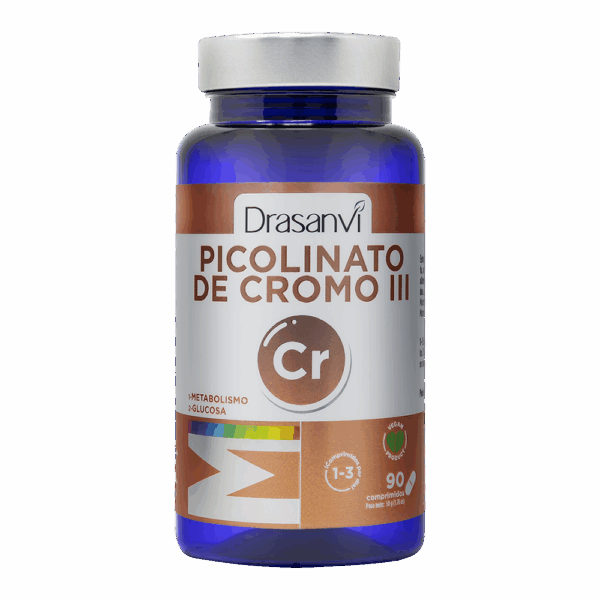 Picolinato de Cromo 90 Comprimidos. Drasanvi