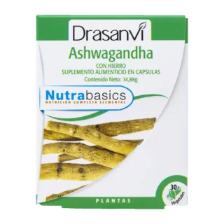 Ashwagandha con hierro 30 Cápsulas. Drasanvi