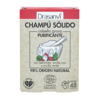 Champú Sólido Cabello Graso Cosmos Organic Bio. Drasanvi