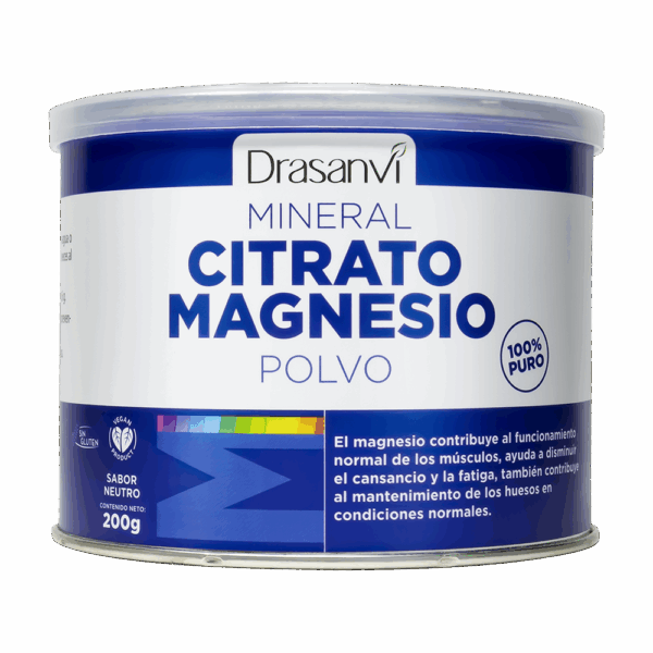 Citrato Magnesio Polvo 200g. Drasanvi