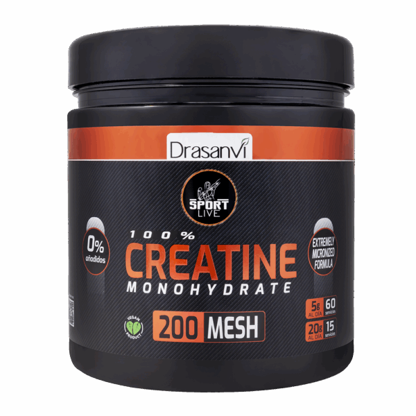 Creatina 200 MESH 300 g Sport Live.Drasanvi