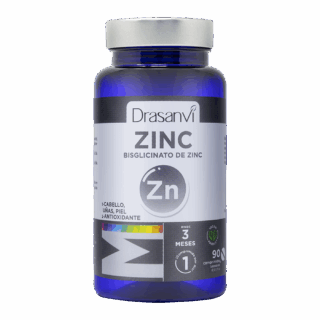 Bisglicinato de Zinc 90 Comprimidos. Drasanvi