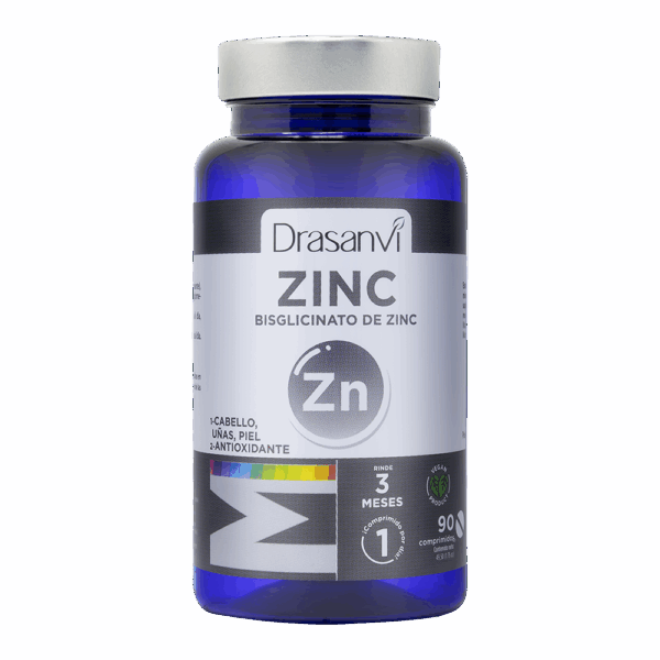 Bisglicinato de Zinc 90 Comprimidos. Drasanvi