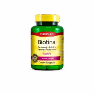 Biotina – Maxinutri (60 cápsulas)