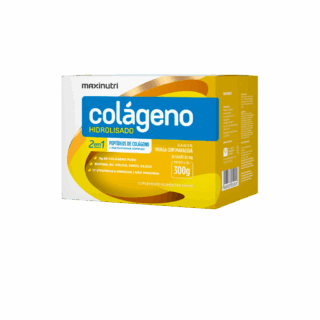 Colágeno Hidrolizado sabor maracuyá 30 sobres Maxinutri