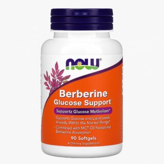Berberine Glucose Support – NOW (90 cápsulas)