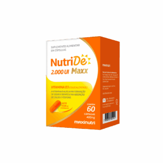 NutriDe Maxx 2.000 UI – Maxinutri (60 cápsulas)